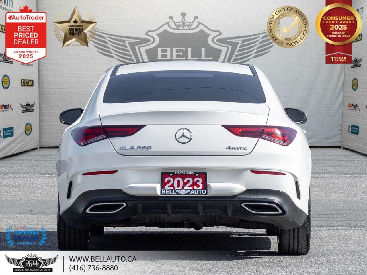 2023 Mercedes-Benz CLA 250   AMGPKG   NIGHTPKG   PRMPKG   B.CAM   PANO   NOACCIDENT Photo