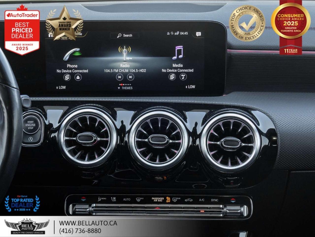 2023 Mercedes-Benz CLA 250   AMGPKG   NIGHTPKG   PRMPKG   B.CAM   PANO   NOACCIDENT Photo