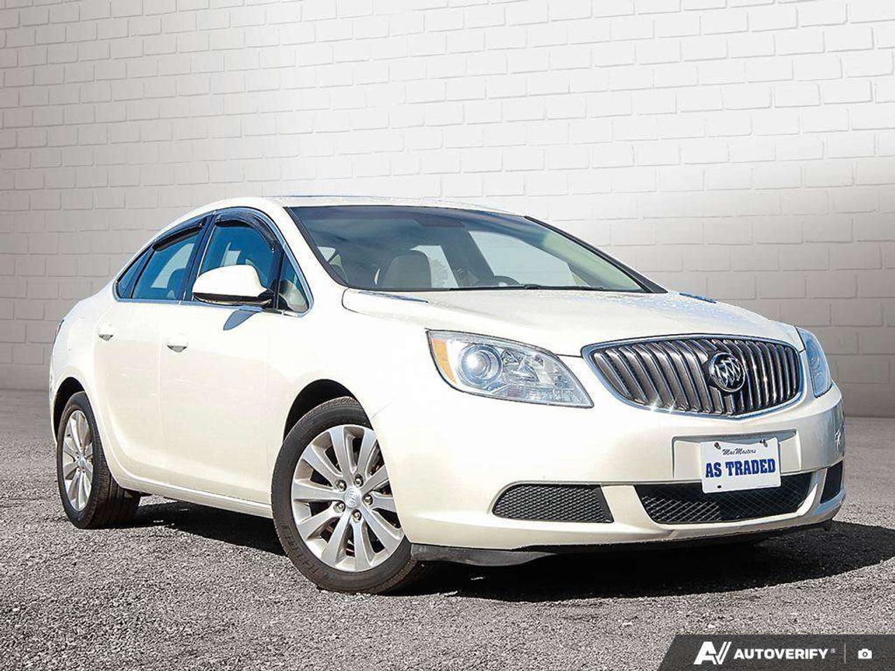 2016 Buick Verano CX, 2.4L 4-CYL, ALLOYS, FWD, ALLOYS, LEATHER, SUNROOF, 1-OWNER, CERTIFIED AS-TRADED! Photo