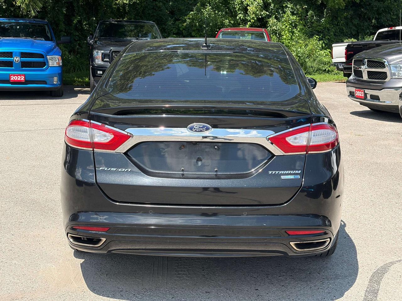2013 Ford Fusion TITANIUM, SUNROOF, REMOTE START, LEATHER! Photo