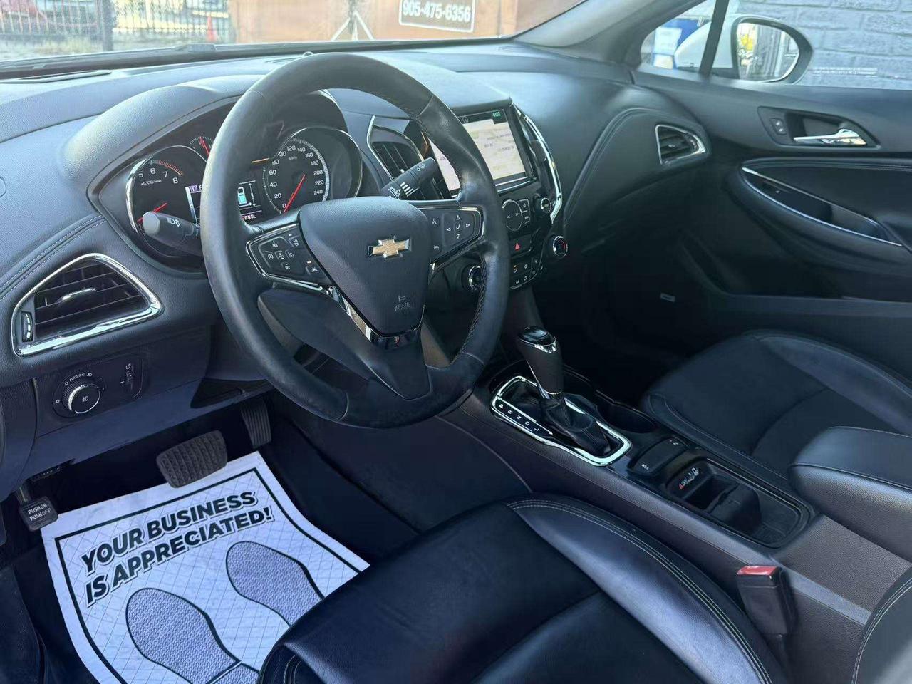 2018 Chevrolet Cruze RS Premier BlindSpot CollisionWarning LaneKeep KEY Photo