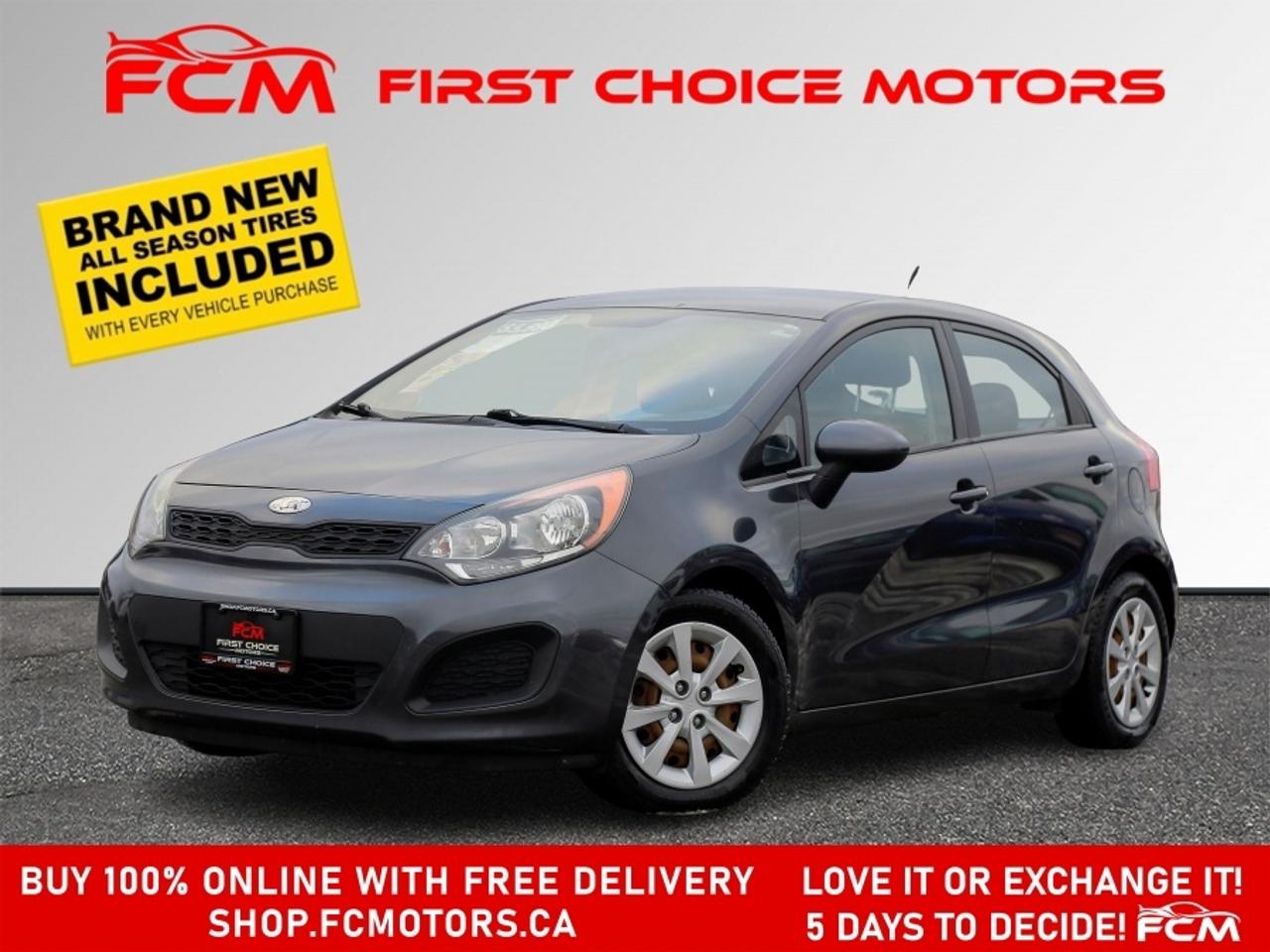 2014 Kia Rio 5-door LX ~MANUAL, FULLY CERTIFIED WITH WARRANTY!!!!~ Photo0