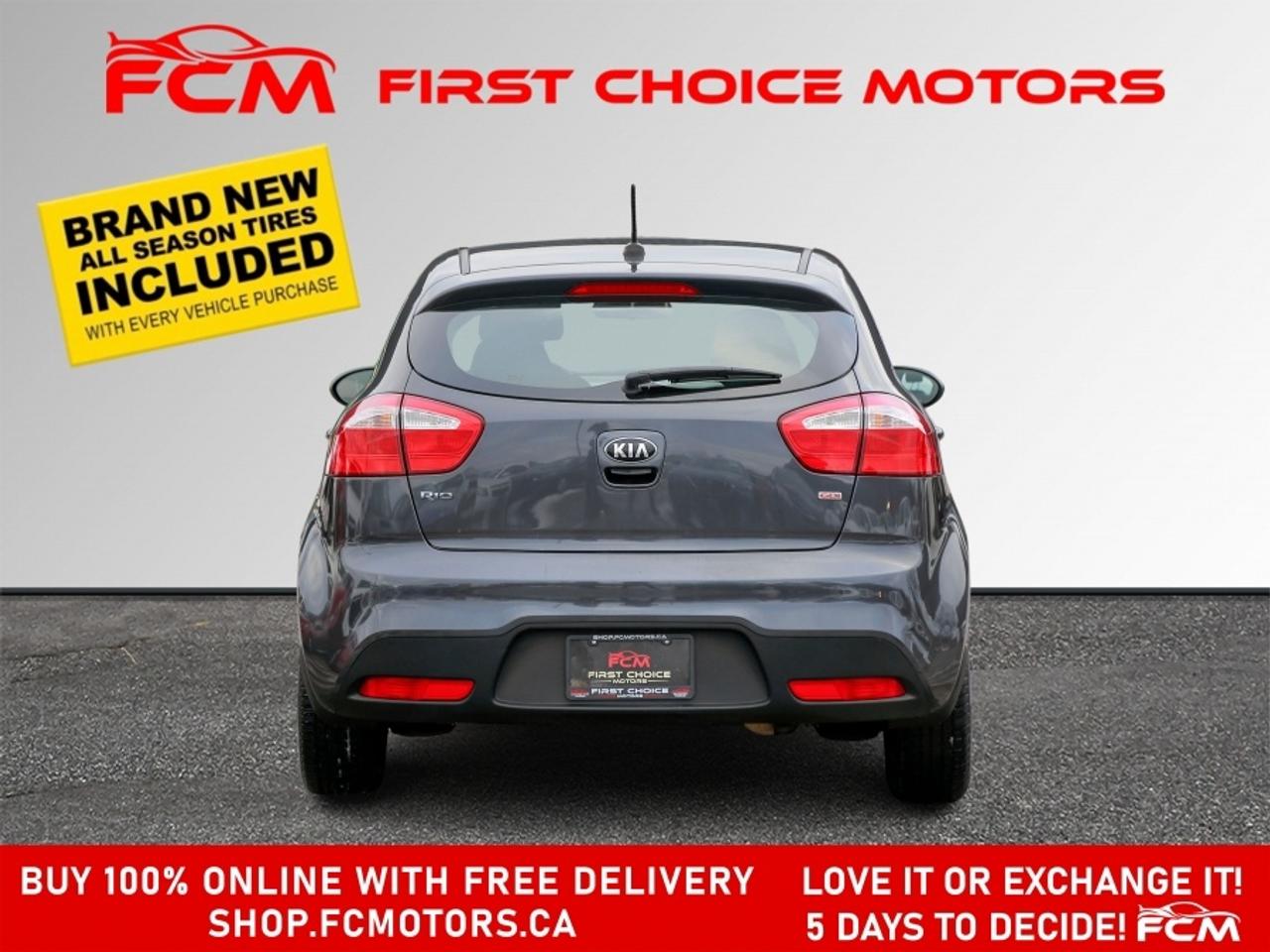 2014 Kia Rio 5-door LX ~MANUAL, FULLY CERTIFIED WITH WARRANTY!!!!~ Photo