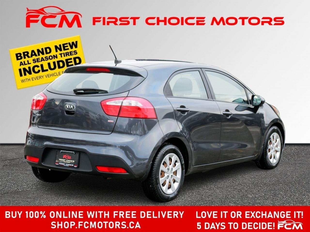 2014 Kia Rio 5-door LX ~MANUAL, FULLY CERTIFIED WITH WARRANTY!!!!~ Photo