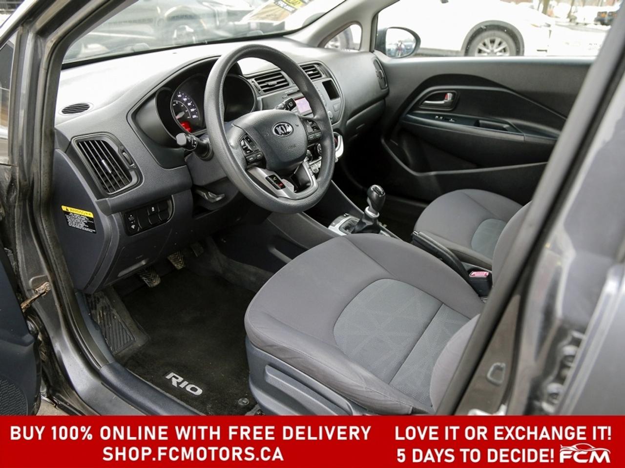 2014 Kia Rio 5-door LX ~MANUAL, FULLY CERTIFIED WITH WARRANTY!!!!~ Photo