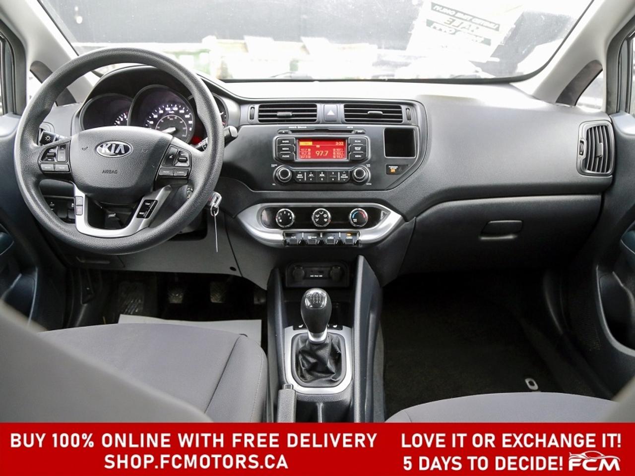 2014 Kia Rio 5-door LX ~MANUAL, FULLY CERTIFIED WITH WARRANTY!!!!~ Photo