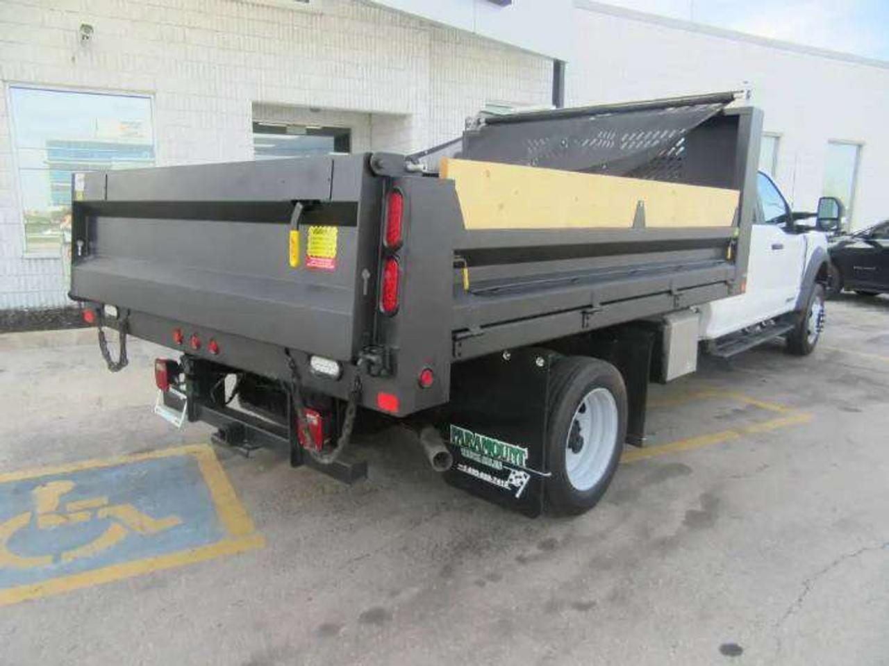 2023 Ford F-550 DIESEL 4X4 CREW CAB 12FT STEEL DUMP BOX Photo