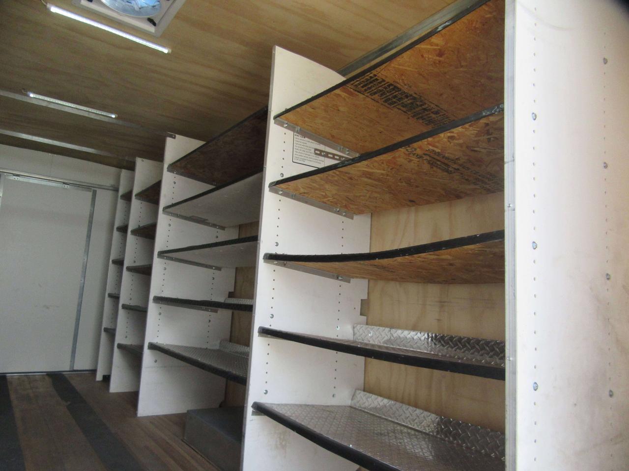 2024 Ford E-450 16FT AEROCELL HIGH BOX CUBE VAN WITH SHELVING Photo
