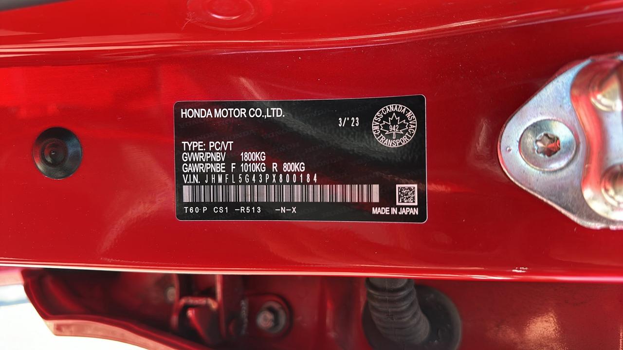 2023 Honda Civic Type R Manual Photo