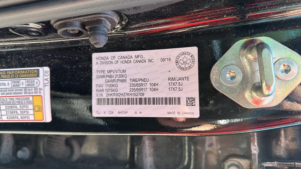 2019 Honda CR-V LX AWD Photo