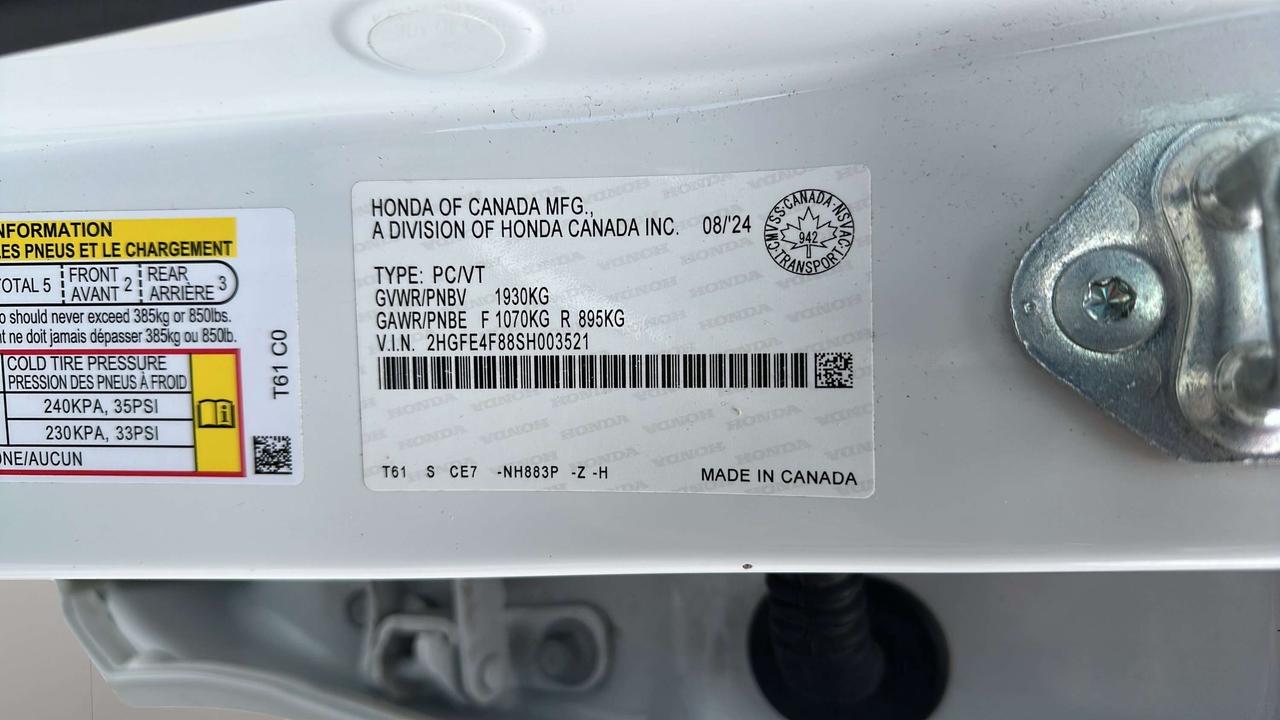2025 Honda Civic Sport Photo