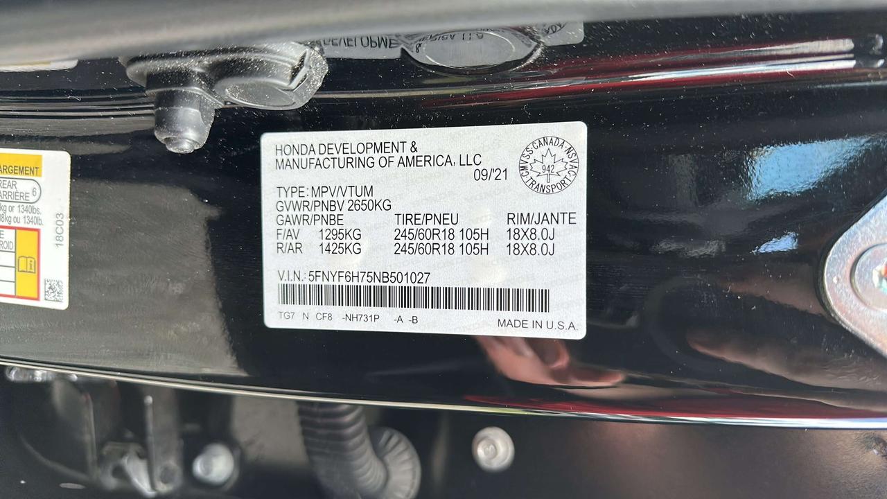 2022 Honda Pilot EX-L Photo