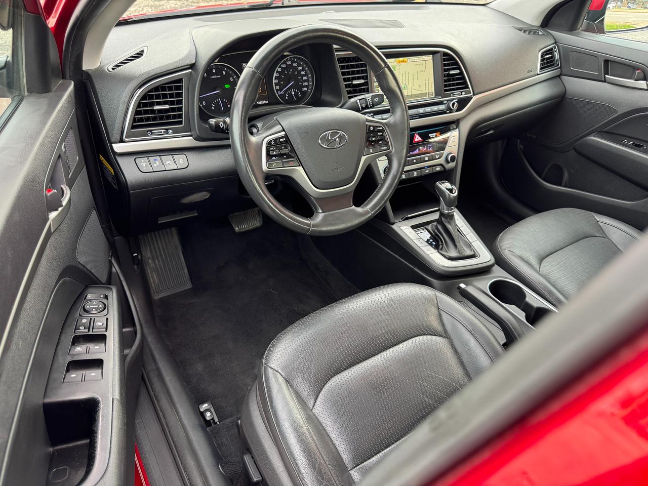 2018 Hyundai Elantra Limited+CLEAN CARFAX+New Tires+Brakes+Leather+Roof Photo