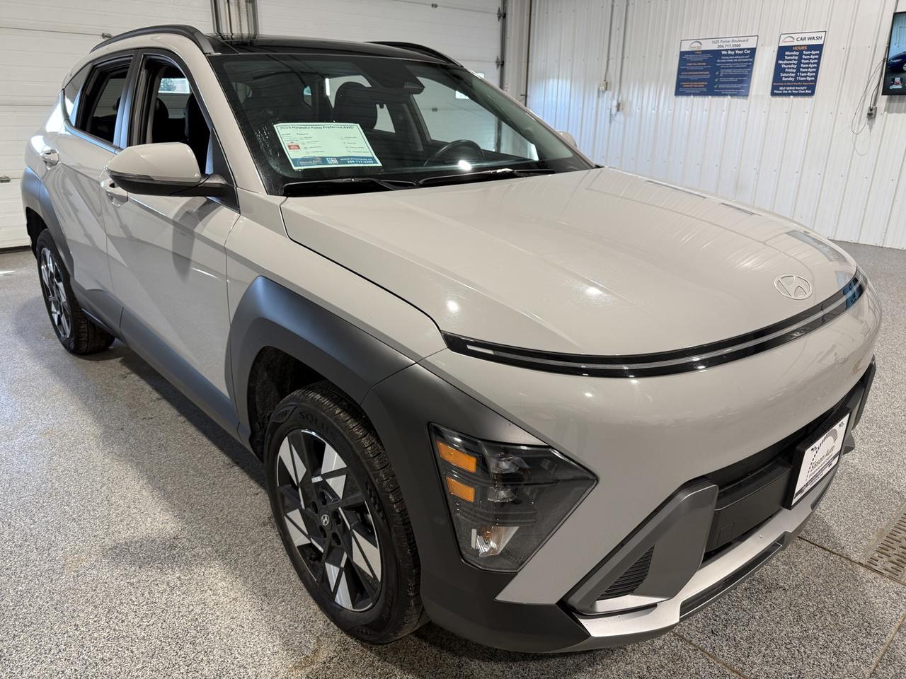 Used 2025 Hyundai KONA Preferred AWD #Sunroof #RemoteStart for sale in Brandon, MB