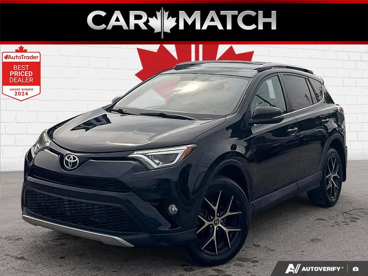 2016 Toyota RAV4 SE / LEATHER / HTD SEATS / ROOF / AWD / BLINDSPOT - Photo #1