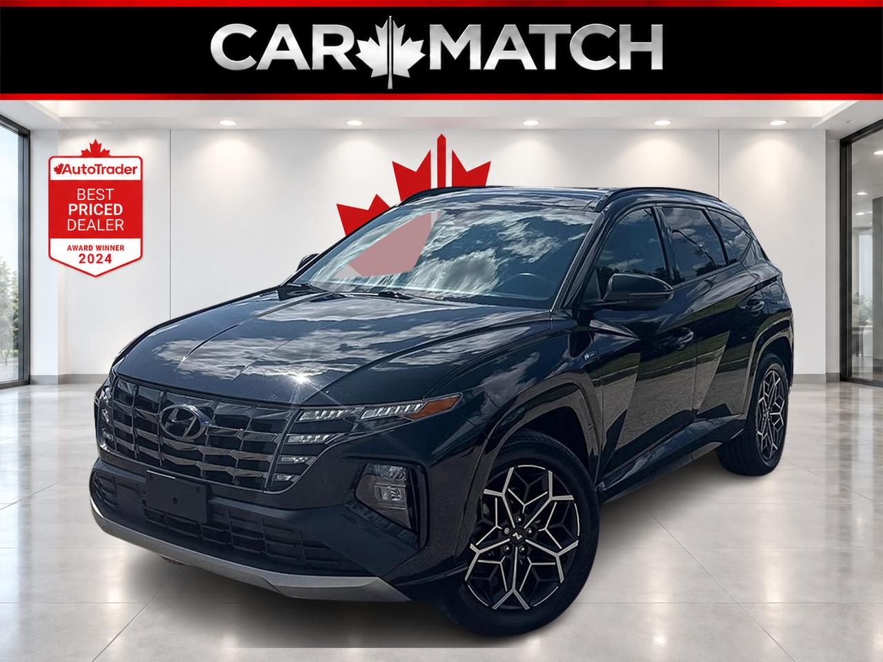 Black 2024 Hyundai Tucson Hybrid SUV / Crossover All-Wheel Drive Automatic