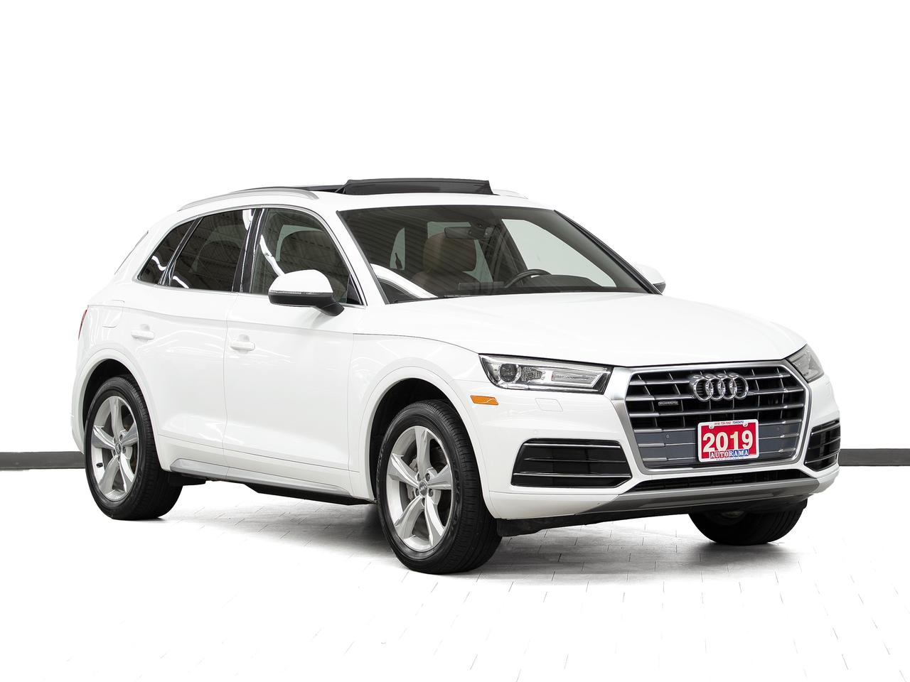 2019 Audi Q5 PROGRESSIV AWD | Nav | Leather | Panoroof | BSM
