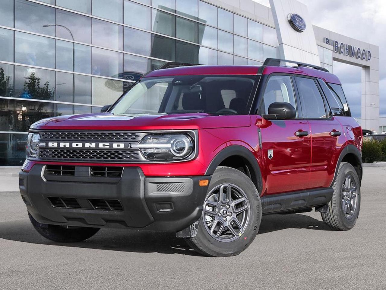 The 2026 Ford Bronco Sport Big Bend brings genuine off-road capability to everyday driving without sacrificing comfort or modern tech. With standard 4WD, a capable 1.5L turbocharged 3-cylinder engine, and a suite of advanced driver-assist features rarely found at this trim level, this Big Bend is ready for wherever your next adventure takes you.

- Part and Full-Time Four-Wheel Drive for confident handling on any terrain
- Adaptive Cruise Control with Stop-and-Go for relaxed highway and city driving
- BLIS Blind Spot Information System plus Rear Cross-Traffic Braking for added awareness
- Lane Centering and Driver Monitoring-Alert for long-haul peace of mind
- Collision Mitigation-Front and Evasion Assist for proactive safety
- Fuel-efficient 1.5L 3-cylinder engine with 7.8 L/100 km highway economy
- Flip-Up Rear Window with wiper and defroster  a Bronco Sport signature feature
- Voice Activated Automatic Air Conditioning and 60/40 folding rear seat for flexible interior use

Ready to get behind the wheel? Visit Birchwood Ford in person or explore this vehicle online at birchwoodford.ca. You can reserve it, start your purchase, or book a test drive today  our team is here to make the process straightforward and pressure-free.
Birchwood Ford is your choice for New Ford vehicles in Winnipeg. 

At Birchwood Ford, we hold ourselves to the highest standard. Our number one focus is customer satisfaction which has awarded us the Ford of Canadas Presidents Award for 5 consecutive years. This honour is presented to Ford dealers that have proven outstanding results in Sales and Customer Service Excellence.

Are you a newcomer to Canada, recent graduate, first time car buyer or physically challenged? Ask us about our exclusive rebates and how they may apply to you.
 
Interested in seeing/hearing more? Book a test drive or give us a call at (204) 661-9555 and we can help you with whatever you need!

Dealer permit #4454
Dealer permit #4454