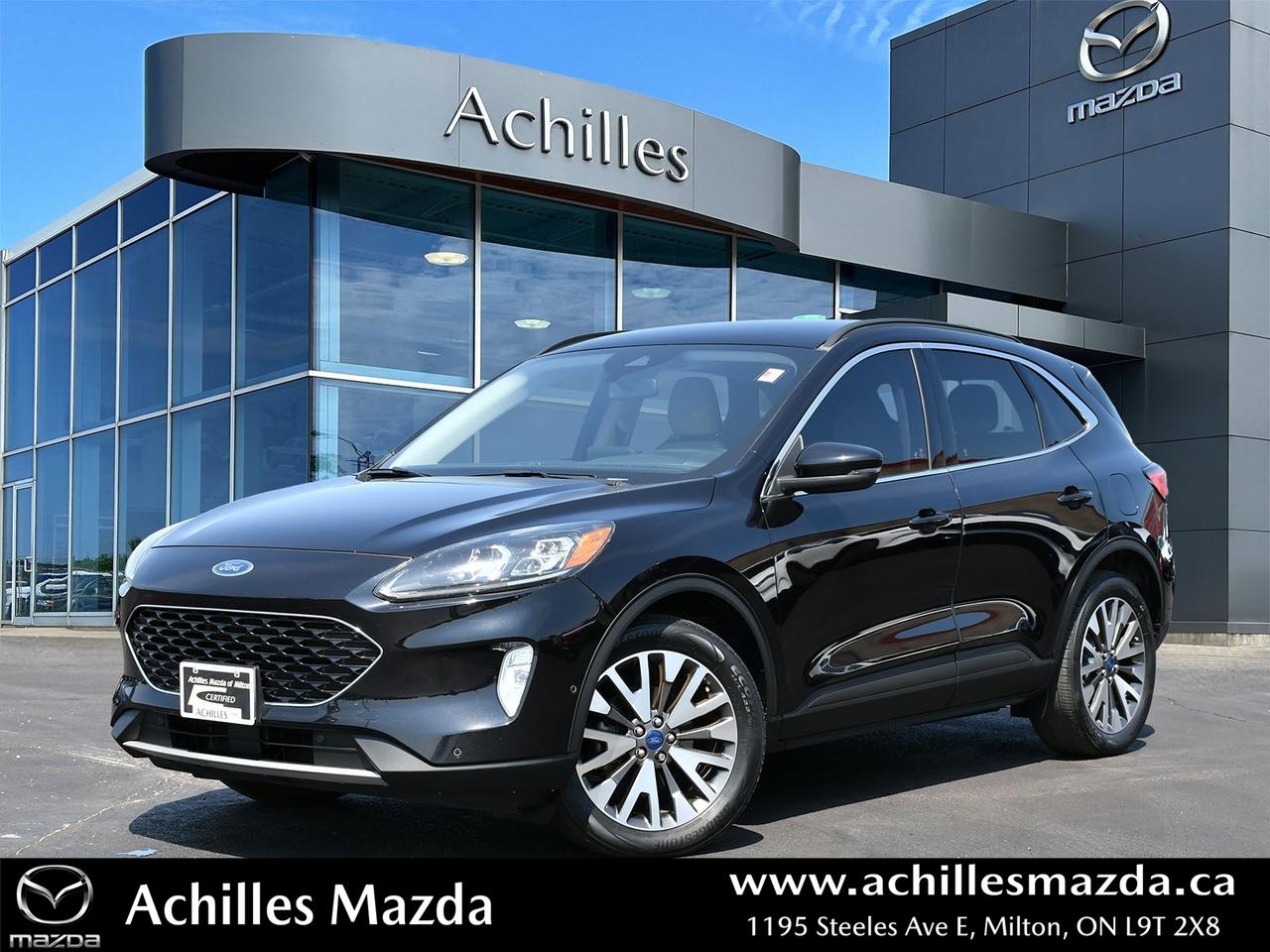 Used 2020 Ford Escape Titanium Hybrid TITANIUM HYBRID, 2.5L AWD, ALLOYS for sale in Milton, ON