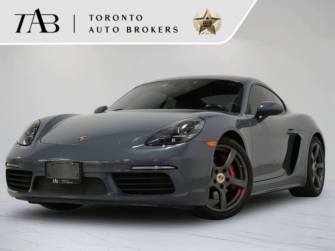 Used 2017 Porsche 718 Cayman S | PREMIUM PLUS | BOSE for sale in Vaughan, ON