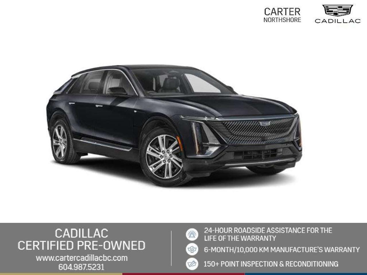 Used 2024 Cadillac LYRIQ TECH/GLASS ROOF/MEMORY PKG for sale in North Vancouver, BC