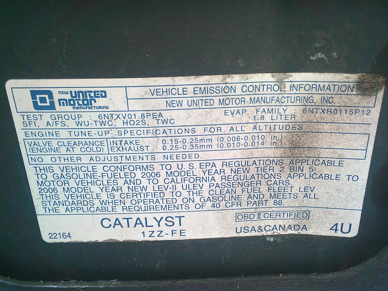 2006 Pontiac Vibe 4DR WGN FWD Photo