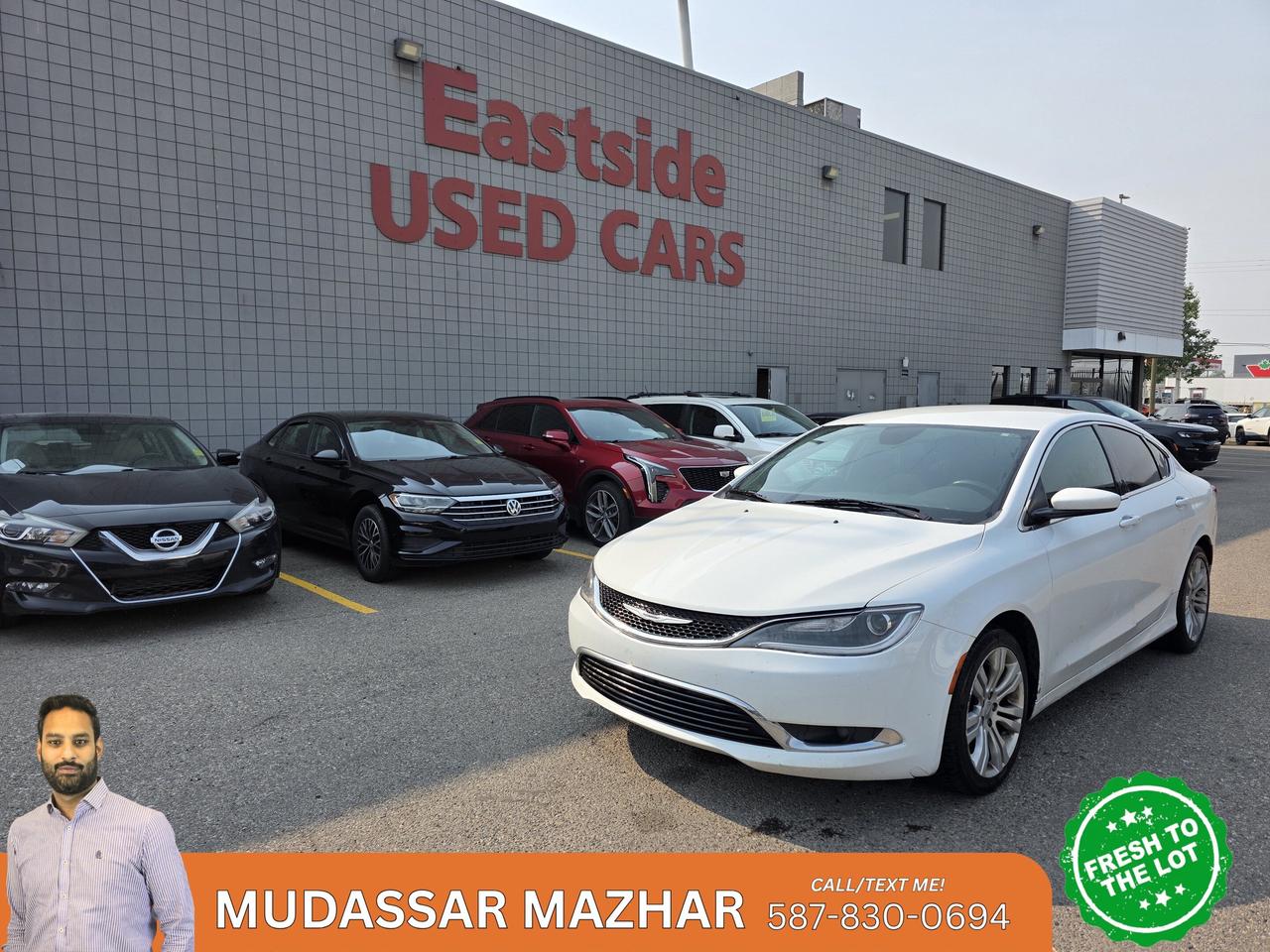 Used 2015 Chrysler 200 Limited for sale in Calgary, AB