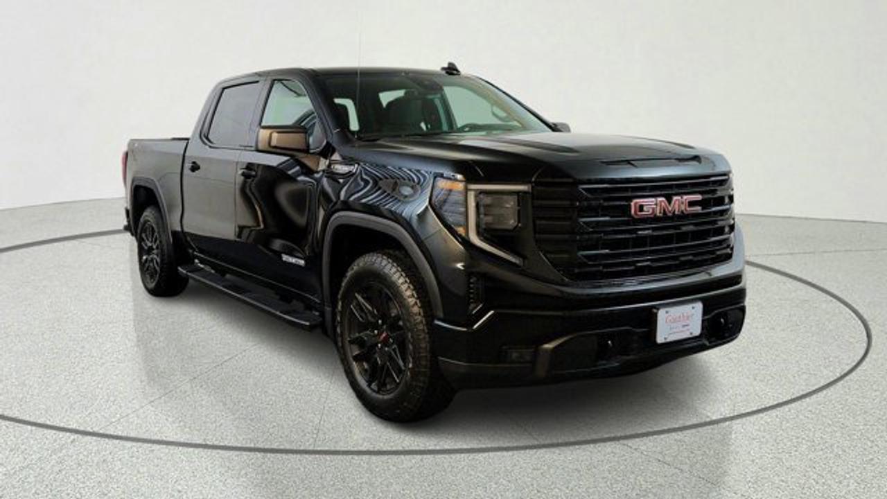 The 2026 GMC Sierra 1500 Elevation with the X31 Off-Road Package combines bold styling, advanced technology, and rugged capability for drivers who demand more from their truck. Equipped with an 5.3-litre V8 and aggressive Elevation design cues, this Sierra delivers a confident presence on the road while maintaining everyday comfort and versatility. Inside, the Sierra Elevation offers a premium driving experience with modern connectivity, a spacious cabin, and convenience features including Universal Home Remote, a rear sliding power window, Hitch View, In-Vehicle Trailering App and Adaptive Cruise Control. With its impressive towing capability, durable construction, and distinctive GMC styling, the 2026 Sierra 1500 Elevation is a versatile full-size pickup built to handle whatever the day brings.