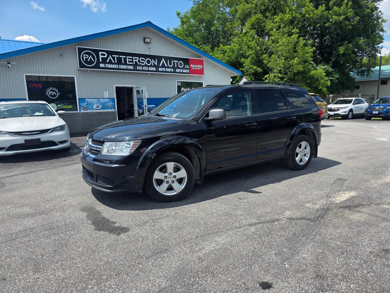 Looking for a roomy, budget-friendly SUV? Check out this 2011 Dodge Journey Canada Value Package! Powered by a fuel-efficient 2.4L 4-cylinder with an automatic transmission, this front-wheel-drive crossover offers comfortable seating for five and plenty of cargo flexibility thanks to fold-down rear seats. Nicely equipped with air conditioning, cruise control, power windows, locks and heated mirrors, keyless entry, tilt and telescopic steering with mounted audio controls, AM/FM/CD with auxiliary input, ABS brakes, and a full suite of airbags with electronic stability and traction control. An affordable, practical family hauler with plenty of room. Contact us today to book your test drive!