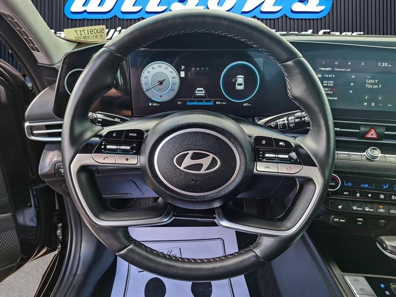 2025 Hyundai Elantra Preferred Tech | Sunroof | Nav | Heated Wheel + Seats | BCA | RCCA | CarPlay + Android | and More ! Photo