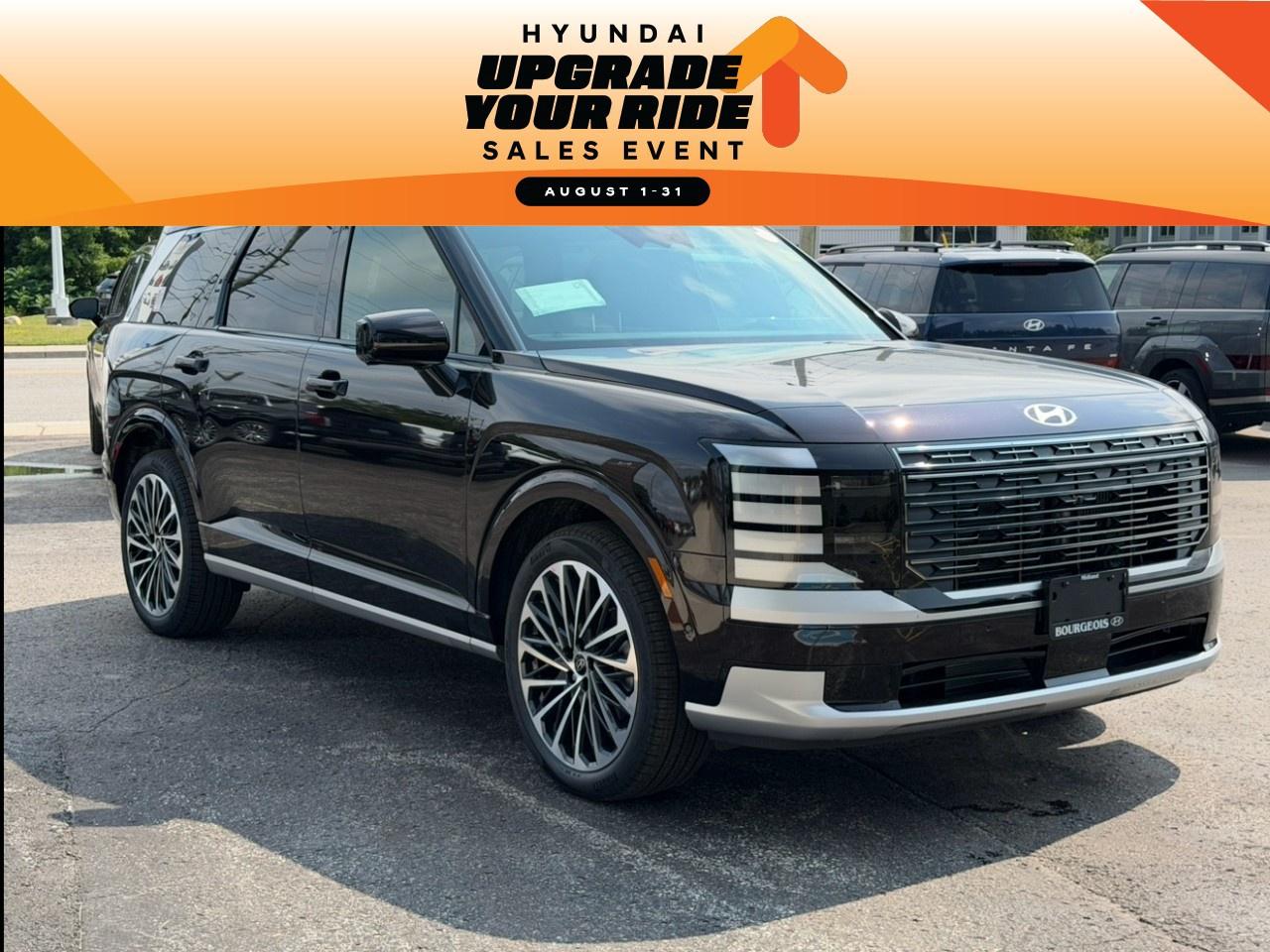 <p><strong>Advertised Cash Purchase Price</strong> includes a $500 loyalty offer for eligible buyers. See dealer for complete details. Offer ends Jan 2, 2026. </p> <p><strong>Why Choose the Bourgeois Auto Group?</strong></p><p>For 80 years, Bourgeois Auto Group has been delivering exceptional automotive experiences. Our factor trained teams work to ensure you receive the shopping experience you deserve; whether you're looking for a new or new-to-you vehicle.</p><p>Shop 24/7 with our online showroom and chat service, ensuring convenience every step of the way. No hidden fees, full disclosure, and every pre-owned vehicle comes with a Carfax® report for peace of mind.</p><p>We offer a wide selection of pre-owned vehicles, all competitively priced using real-time market data. Get the best deal on your purchase and trade-in with our free Live Market Analysis report.</p><p>Looking to sell your car? We buy any make or modelno purchase required. Our simple to use online trade valuation tool will provide you with a clear, transparent selling experience whether you buy our car or not.</p><p>Backed by hundreds dedicated employees across 4 convenient locations, were here to meet all your automotive needs. Visit us in Midland or Parry Sound and explore our inventory or schedule your next service today.</p> <p><strong>Financing Your Next Vehicle with Bourgeois Midland Hyundai:</strong></p><p>At Bourgeois Midland Hyundai, we make financing your next vehicle simple and stress-free! Our team works with trusted lenders to find flexible options tailored to your budget. Drive away with confidenceapply today!</p><p>Take advantage of our online pre-qualification tool, backed by Equifax and TD Bank to find the payment that works for you. Simply <a href=https://www.bourgeoishyundai.com/pre-qualify-for-financing/ rel=nofollow><strong>CLICK HERE</strong></a> to use our secure online credit tool with no impact to your credit. </p>