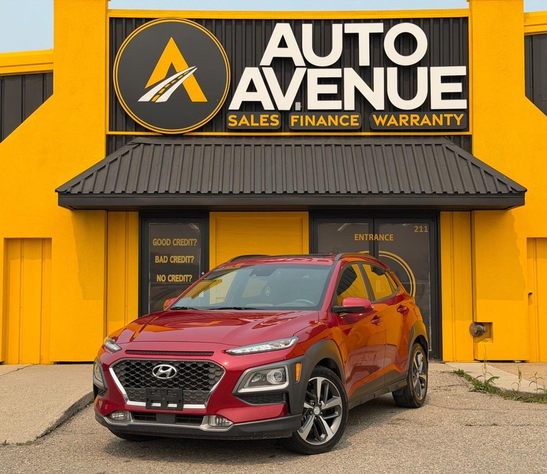 Used 2020 Hyundai KONA Ultimate - NAVI! LEATHER! SUNROOF! LOW MILEAGE! for sale in Calgary, AB