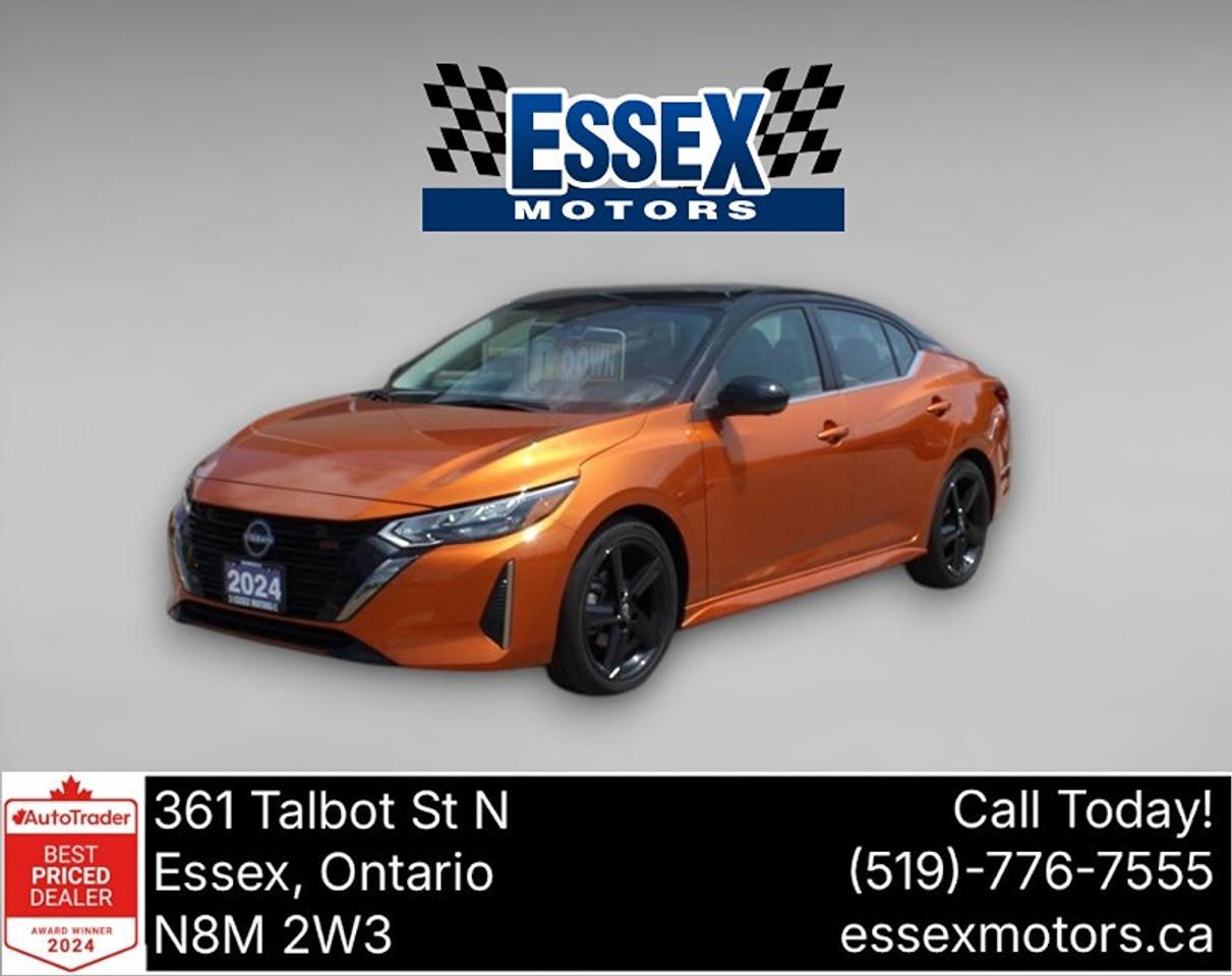 2024 Nissan Sentra Low Ks*Heated Leather*SunRoof*CarPlay*Surround Cam - Photo #1