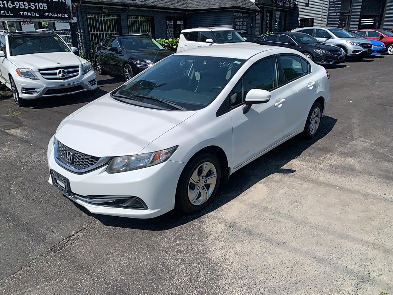 Used 2015 Honda Civic LX/CLEAN/ ICE COLD AC / REAR CAM / RUNS EXCELLENT for sale in Scarborough, ON