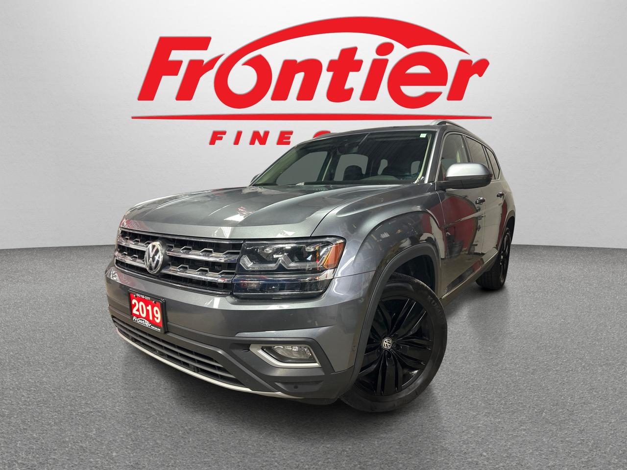 <p><span style=font-family: -apple-system, BlinkMacSystemFont, Segoe UI, Roboto, Oxygen, Ubuntu, Cantarell, Open Sans, Helvetica Neue, sans-serif;>***CLEAN ACRFAX***7-PASS***LEATHER***NAVI***AWD***SUNROOF***HEATED SEATS***ALLOYS***BACK UP CAM***FULLY LOADED***</span></p><p>Experience premium comfort, space, and capability with this 2019 Volkswagen Atlas Execline 3.6L AWD. With 108,223 kms, this top-of-the-line SUV is powered by a smooth 3.6L V6 engine paired with Volkswagens 4MOTION All-Wheel Drive for confident performance in all seasons. The luxurious Execline trim features leather seating, panoramic sunroof, navigation, digital cockpit, heated and ventilated front seats, heated rear seats, heated steering wheel, premium Fender&reg; audio, adaptive cruise control, Apple CarPlay&reg;, Android Auto&trade;, and a power liftgate. Spacious, refined, and loaded with premium features, this Atlas is the perfect SUV for families, road trips, and everyday driving. Contact us today to book your test drive!</p><p>&nbsp;</p><p>***EASY FINANCING APPROVALS***Good Credit? Bad Credit? No Credit? Student? New to Canada? Self-Employed?<br>Were here to help! Our finance specialists work with a wide network of lenders to find financing solutions tailored to your unique situation. Fast approvals, competitive rates, and a simple, stress-free process. Apply today and get behind the wheel sooner!</p><p>&nbsp;</p><p><span style=background-color: #ffffff; color: #2c2c2c; font-family: Helvetica; font-size: 16px;>***Special Finance Price Advertised has $2000 finance credit, cash price may differ***</span></p><p>&nbsp;</p><p><span style=font-family: -apple-system, BlinkMacSystemFont, Segoe UI, Roboto, Oxygen, Ubuntu, Cantarell, Open Sans, Helvetica Neue, sans-serif;>****Make this yours today BECAUSE YOU DESERVE IT****</span></p><p>&nbsp;</p><p><span style=font-family: -apple-system, BlinkMacSystemFont, Segoe UI, Roboto, Oxygen, Ubuntu, Cantarell, Open Sans, Helvetica Neue, sans-serif;>We have skilled and knowledgeable sales staff with many years of experience satisfying all our customers needs. theyll work with you to find the right vehicle and at the right price you can afford. we guarantee you will have a pleasant shopping experience that is fun, informative, hassle free and never high pressured. please dont hesitate to give us a call or visit our indoor showroom today! were here to serve you!!</span></p><p>&nbsp;</p><p><span style=font-family: -apple-system, BlinkMacSystemFont, Segoe UI, Roboto, Oxygen, Ubuntu, Cantarell, Open Sans, Helvetica Neue, sans-serif;>***Financing***</span></p><p>&nbsp;</p><p>We offer amazing financing options. Our Financing specialists can get you INSTANTLY approved for a car loan with the interest rates as low as 6.46% and $0 down and no payments for 6 months (O.A.C). Additional financing fees may apply. Auto Financing is our specialty. Our experts are proud to say 100% APPLICATIONS ACCEPTED, FINANCE ANY CAR, ANY CREDIT, EVEN NO CREDIT! Its FREE TO APPLY and Our process is fast & easy. We can often get YOU AN approval and deliver your NEW car the SAME DAY.</p><p>&nbsp;</p><p>***Price***</p><p>&nbsp;</p><p>FRONTIER FINE CARS is known to be one of the most competitive dealerships within the Greater Toronto Area providing high quality vehicles at low price points. Prices are subject to change without notice. All prices are price of the vehicle plus HST, Licensing & Safety Certification.&nbsp;<span style=font-family: Helvetica; font-size: 16px; -webkit-text-stroke-color: #000000; background-color: #ffffff;>DISCLAIMER: This vehicle is not Drivable as it is not Certified. All vehicles we sell are Drivable after certification, which is available for $799 but not manadatory.</span>&nbsp;</p><p>&nbsp;</p><p>***Trade*** Have a trade? Well take it! We offer free appraisals for our valued clients that would like to trade in their old unit in for a new one.</p><p>&nbsp;</p><p>***About us***</p><p>&nbsp;</p><p>Frontier fine cars, offers a huge selection of vehicles in an immaculate INDOOR showroom. Our goal is to provide our customers WITH quality vehicles AT EXCELLENT prices with IMPECCABLE customer service. Not only do we sell vehicles, we always sell peace of mind!</p><p>&nbsp;</p><p>Buy with confidence and call today 416-759-2277 or email us to book a test drive now! frontierfinecars@hotmail.com Located @ 1261 Kennedy Rd Unit a in Scarborough</p><p>&nbsp;</p><p>***NO REASONABLE OFFERS REFUSED***</p><p>&nbsp;</p><p>Thank you for your consideration & we look forward to putting you in your next vehicle! Serving used cars Toronto, Scarborough, Pickering, Ajax, Oshawa, Whitby, Markham, Richmond Hill, Vaughn, Woodbridge, Mississauga, Trenton, Peterborough, Lindsay, Bowmanville, Oakville, Stouffville, Uxbridge, Sudbury, Thunder Bay,Timmins, Sault Ste. Marie, London, Kitchener, Brampton, Cambridge, Georgetown, St Catherines, Bolton, Orangeville, Hamilton, North York, Etobicoke, Kingston, Barrie, North Bay, Huntsville, Orillia</p>