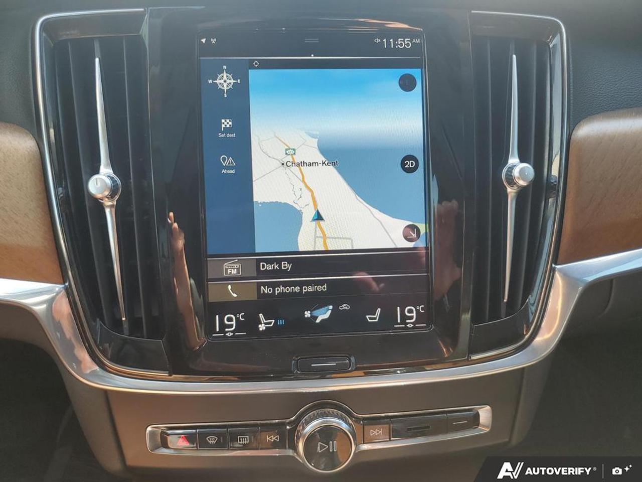 2020 Volvo S90 T6 AWD Inscription-NAVIGATION-LEATHER-PAN SUNROOF Photo
