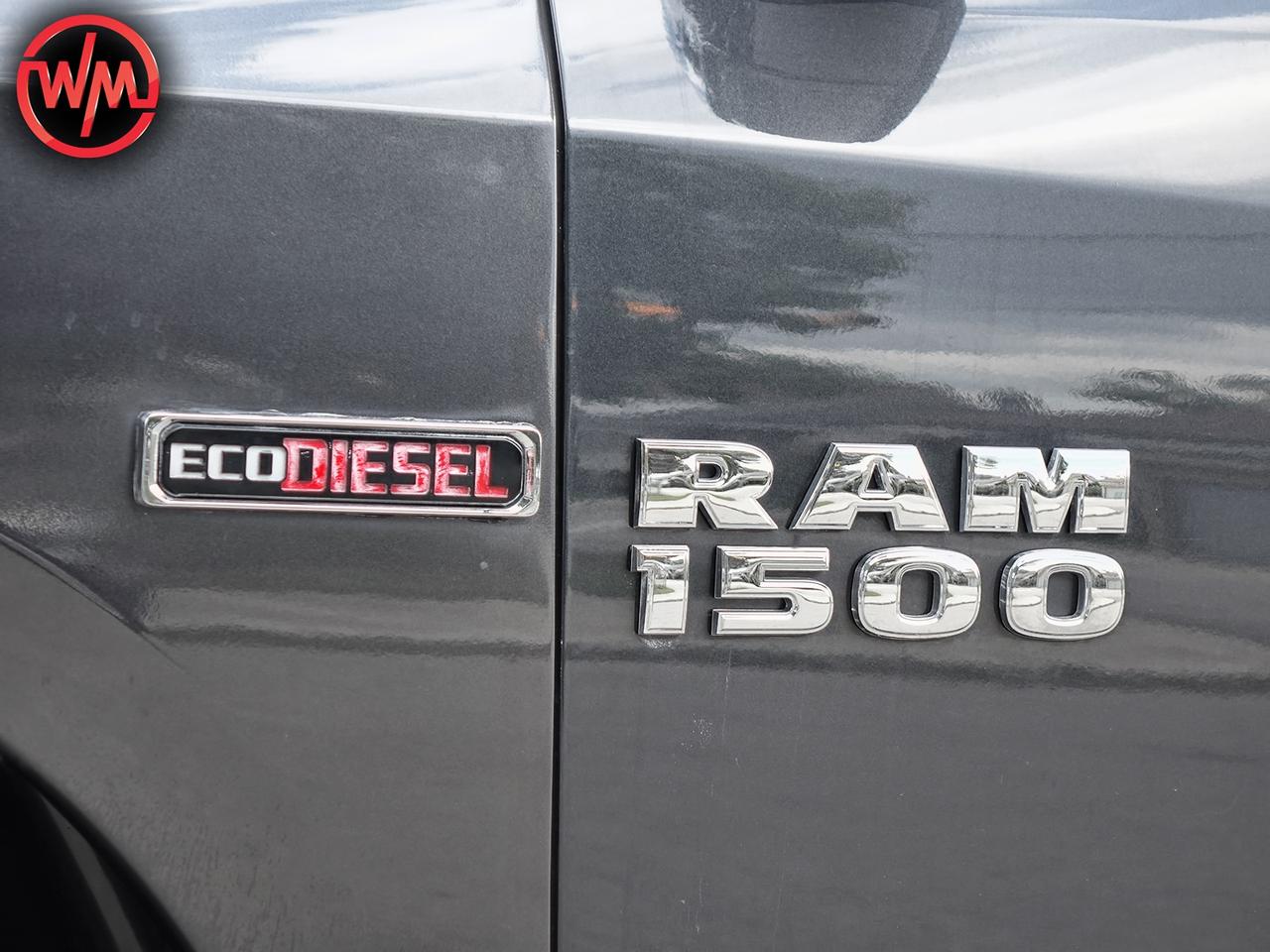 2018 RAM 1500 SLT*DIESEL*HEATED LEATHER SEATS*BLUETOOTH*REV-CAM Photo