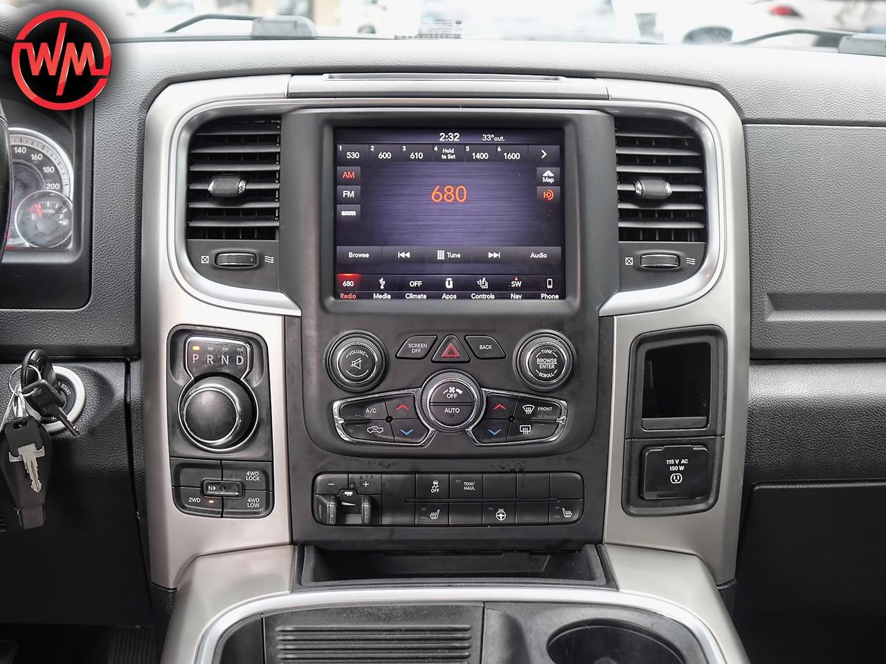 2018 RAM 1500 SLT*DIESEL*HEATED LEATHER SEATS*BLUETOOTH*REV-CAM Photo