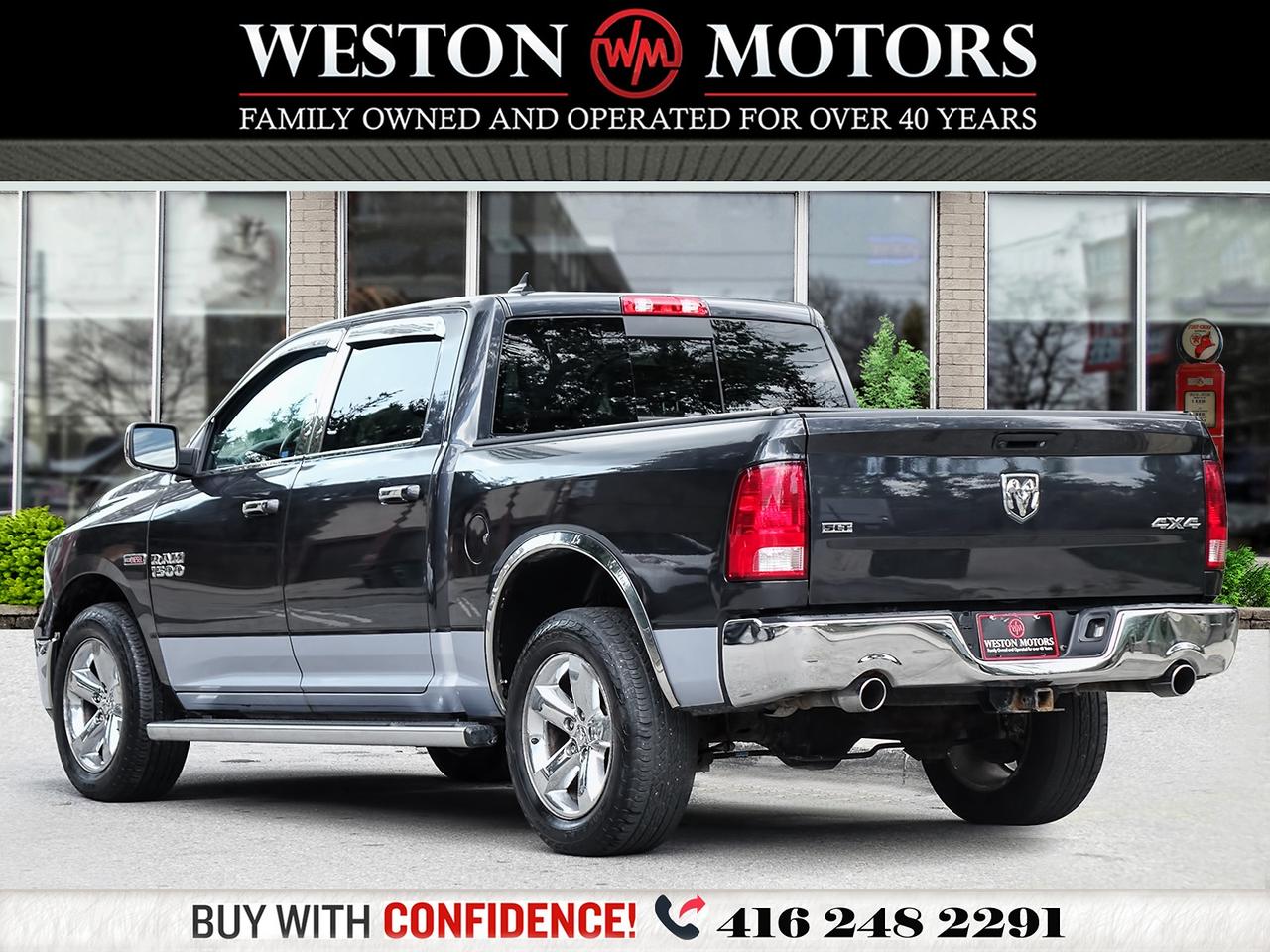 2018 RAM 1500 SLT*DIESEL*HEATED LEATHER SEATS*BLUETOOTH*REV-CAM Photo