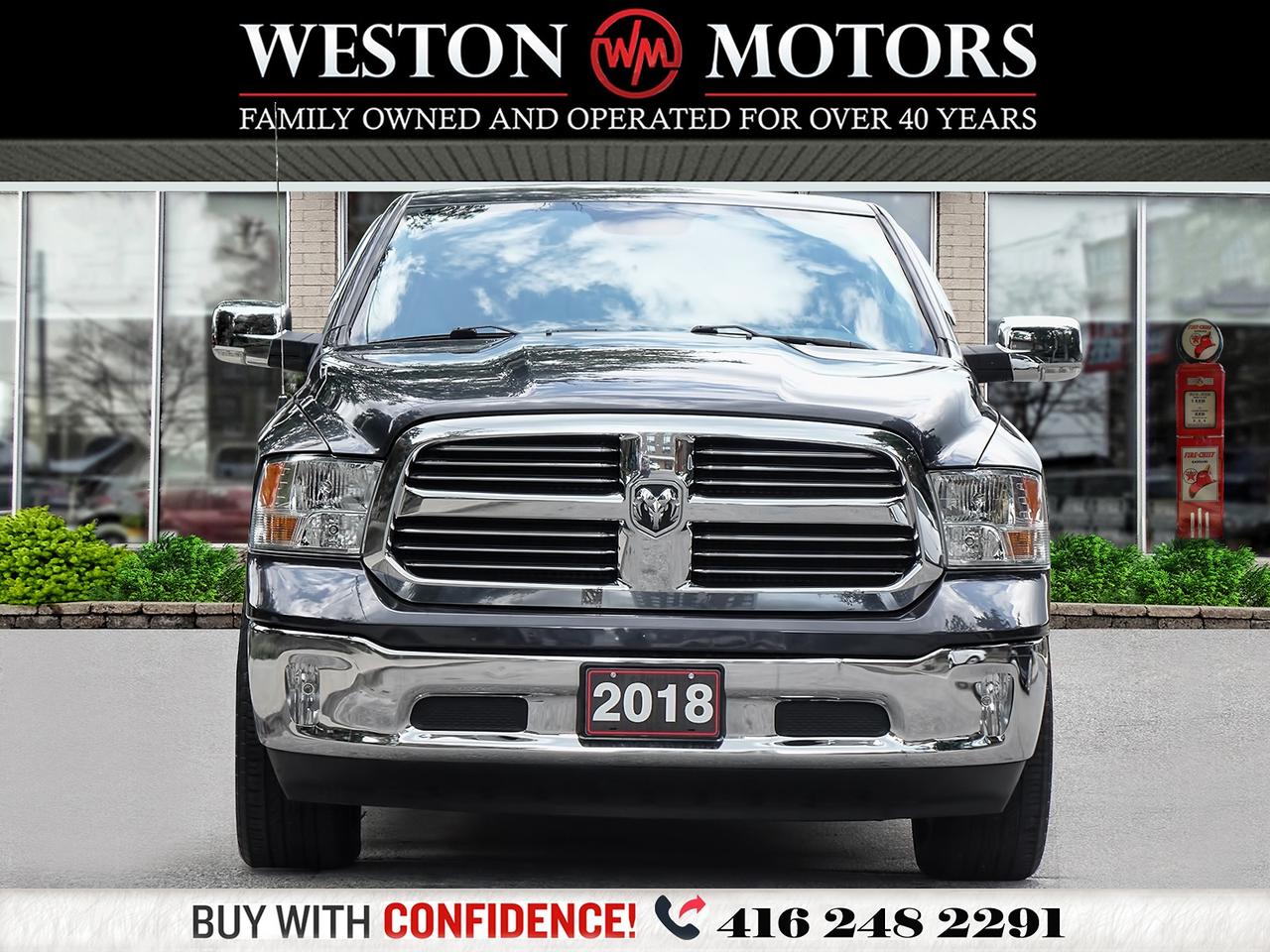 2018 RAM 1500 SLT*DIESEL*HEATED LEATHER SEATS*BLUETOOTH*REV-CAM Photo5
