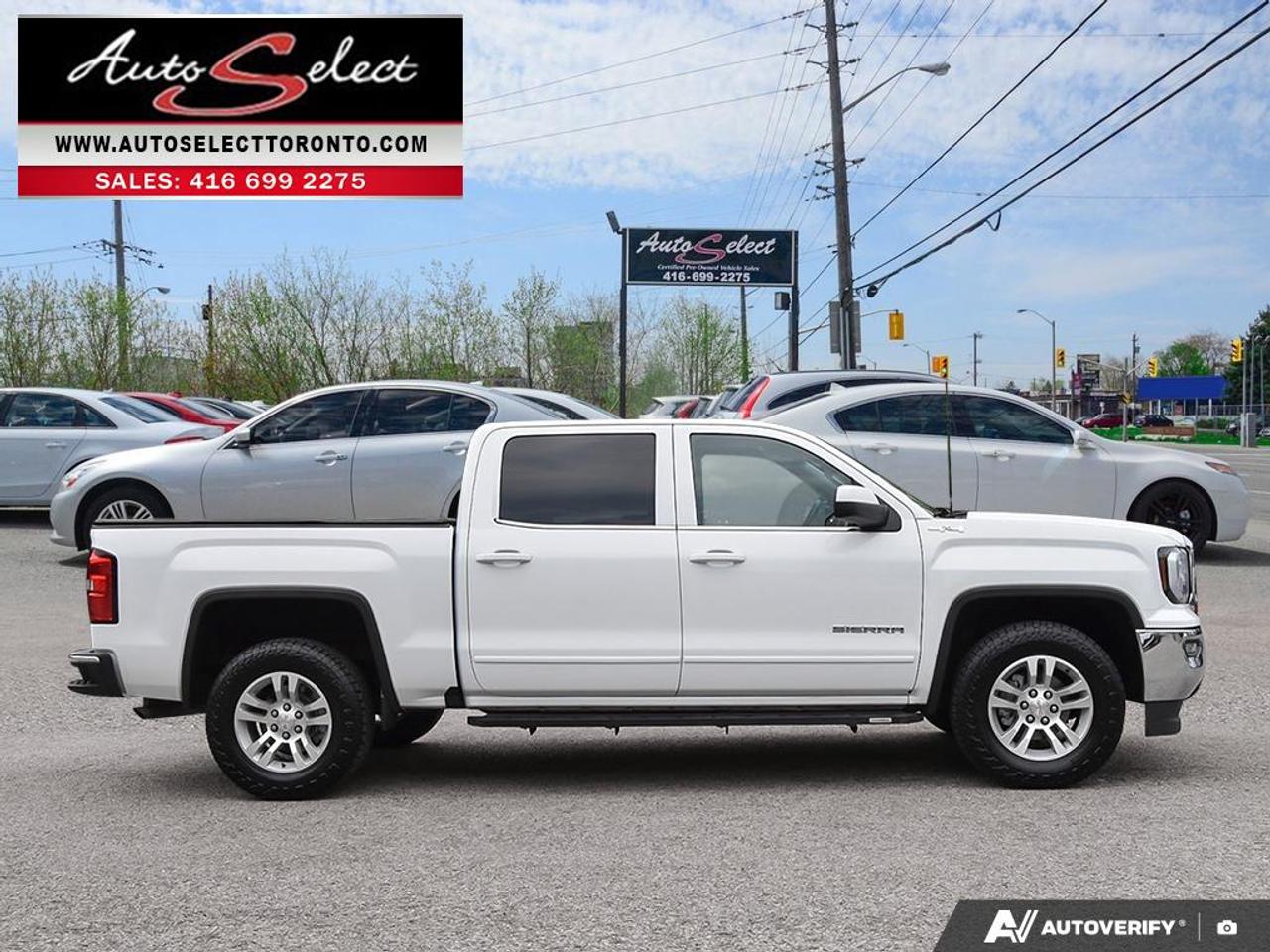 2018 GMC Sierra 1500 SLE 4x4 - 5.3L V8 - Apple Carplay - Clean Carfax Photo2