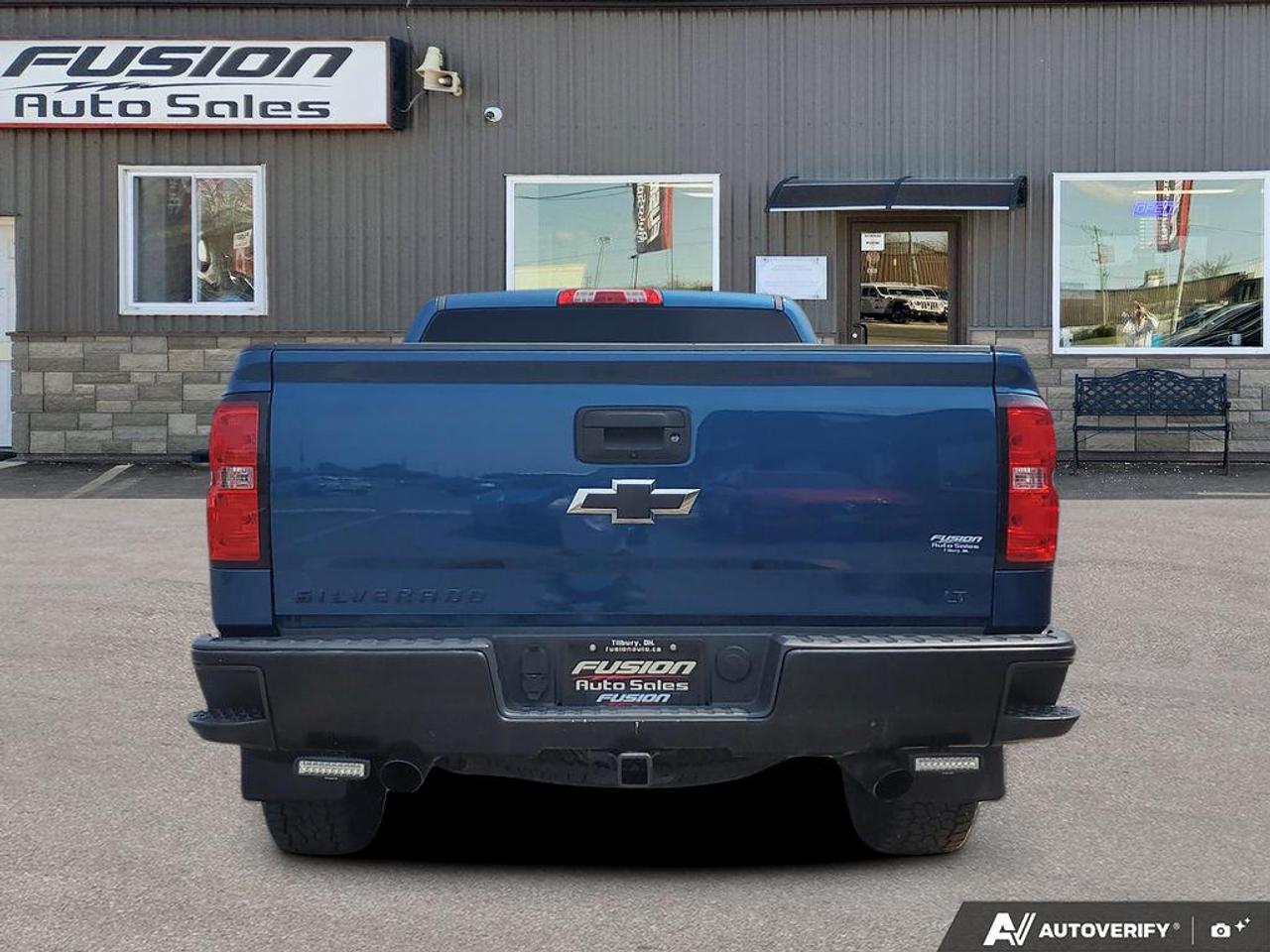 2018 Chevrolet Silverado 1500 4WD CREW CAB 143.5" LT W/1LT-CUSTOM EXHAUST-REAR C Photo