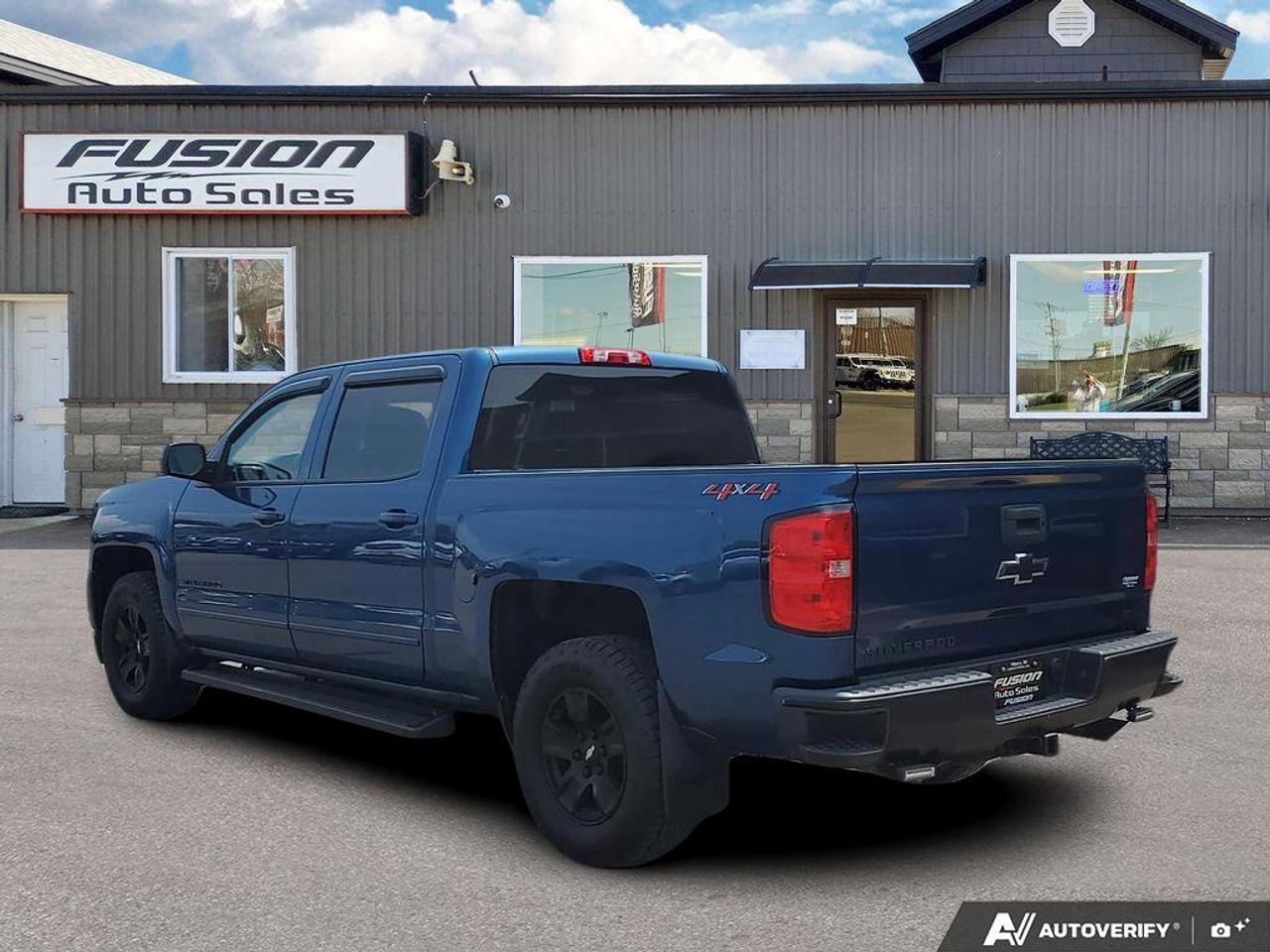 2018 Chevrolet Silverado 1500 4WD CREW CAB 143.5" LT W/1LT-CUSTOM EXHAUST-REAR C Photo