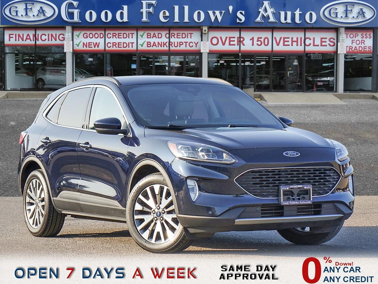 2021 Ford Escape TITANIUM PACKAGE, AWD, LEATHER SEATS, REARVIEW CAM - Photo #1
