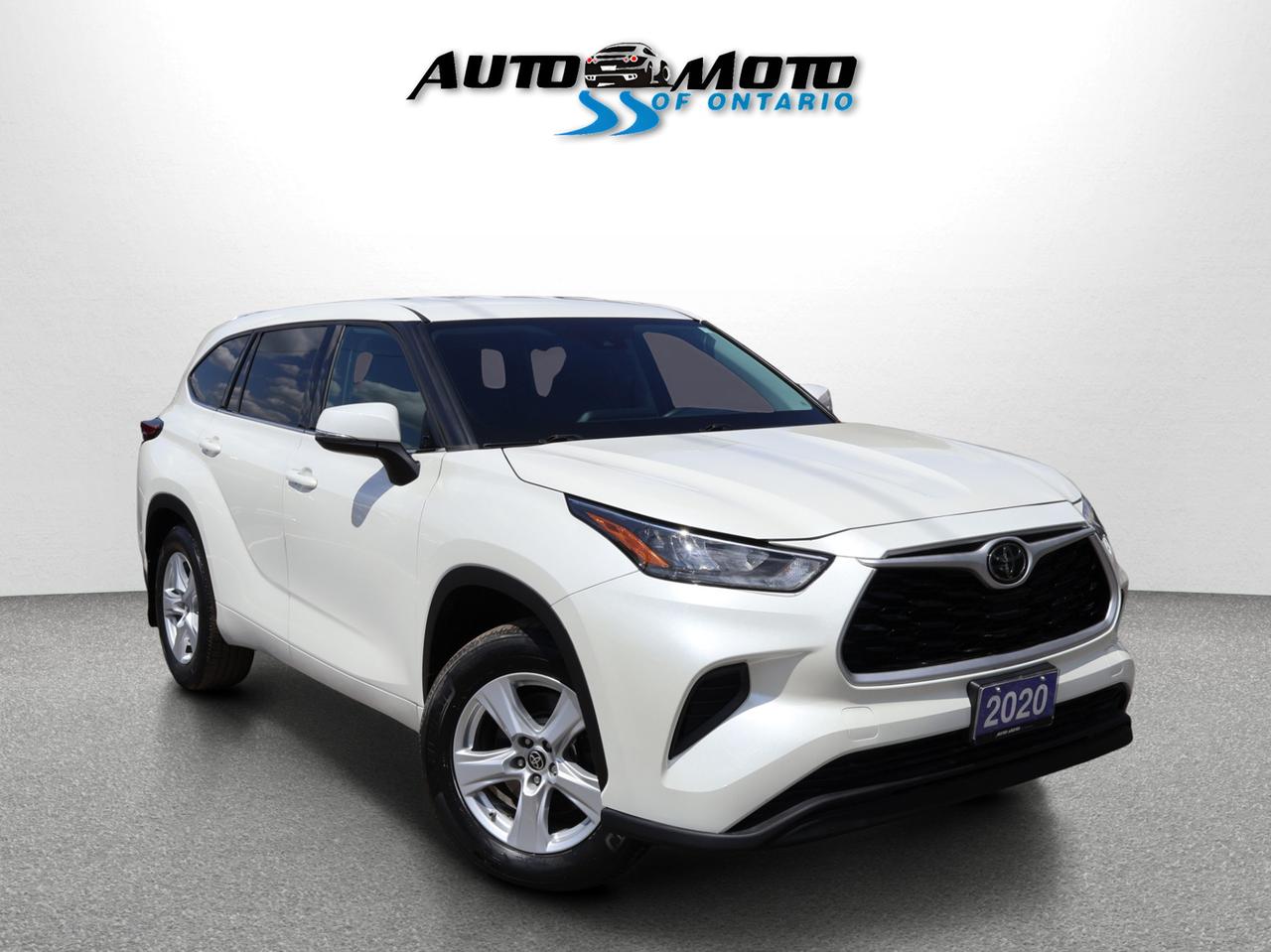 2020 Toyota Highlander V6 LE AWD CERTIFIED *LOW KMS* CAMERA BLUETOOTH HEATED SEATS CRUISE ALLOYS Photo0