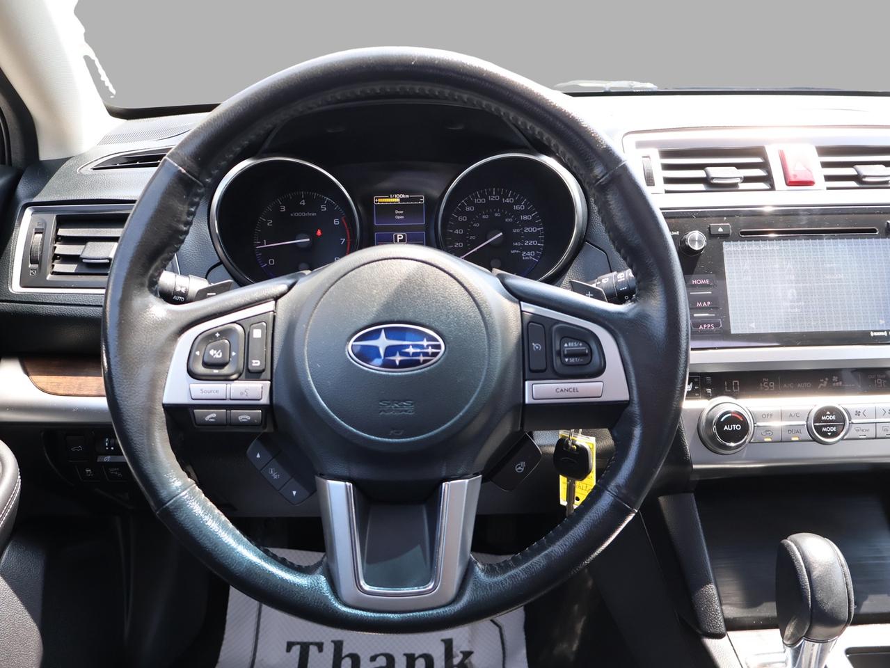 2017 Subaru Outback 2.5I LIMITED AWD CERTIFIED CAMERA NAV BLUETOOTH LEATHER HEATED SEATS SUNROOF CRUISE ALLOYS Photo