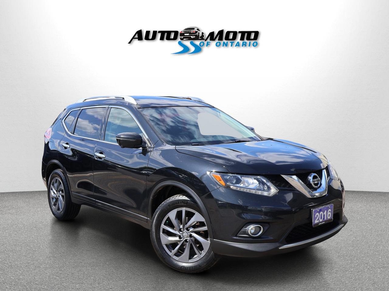 <p><span>*SAFETY INCLUDED*LOCAL ONTARIO CAR*22 SERVICE RECORDS</span><span>*</span><span> Very Clean Nissan Rogue SL AWD 2.5L 4Cyl Automatic </span><span>Transmission</span><span>. Black on Black Leather Interior. Power Windows, Power Seats, Power Locks, and Power Mirrors, CD/AUX, AC, Keyless Entry, 360 Back Up Camera, Navigation System, Bluetooth, Heated Front Seats, Panoramic Roof, Auto Dimming Mirrors, Fog Lights, Push To Start, Steering Mounted Controls, Cruise System, Roof Rack, Side Turning Signals, Power Driver Seat, and ALL THE POWER OPTIONS!! </span></p><pre><p><span>-------------------------------------------------</span><br><span>Financing options are available start from 6.29% with $0 Down payment O.A.C.</span><br><span>-------------------------------------------------</span><br><span>SAFETY CERTIFICATION INCLUDED*** Vehicle comes with: Safety Certification, and Car Fax Report ALL INCLUDED!! At no extra cost to you!! Dont miss this opportunity to own a high-quality, pre-owned vehicle. </span><br><span>-------------------------------------------------</span><br><span>Additionally, our vehicles qualify for up to 4 years of extended warranty. Please speak to your sales representative for more information.</span><br><span>-------------------------------------------------</span><br><span>We are open Monday to Saturday from 10am - 6pm, Sundays Closed.</span><br><span>-------------------------------------------------</span><br><span>We also welcome trade-ins, with on-site buyers available to estimate your vehicle on the same day.</span><br><span>-------------------------------------------------</span><br><span>Visit us at 3219 Harvester Road, Burlington, L7N 3N8 or call us at Nine O Five-281-2255 for more information.</span><br><span>------------------------------------------------</span><br><span>Check our inventory at www automotoinc ca</span></p></pre>
