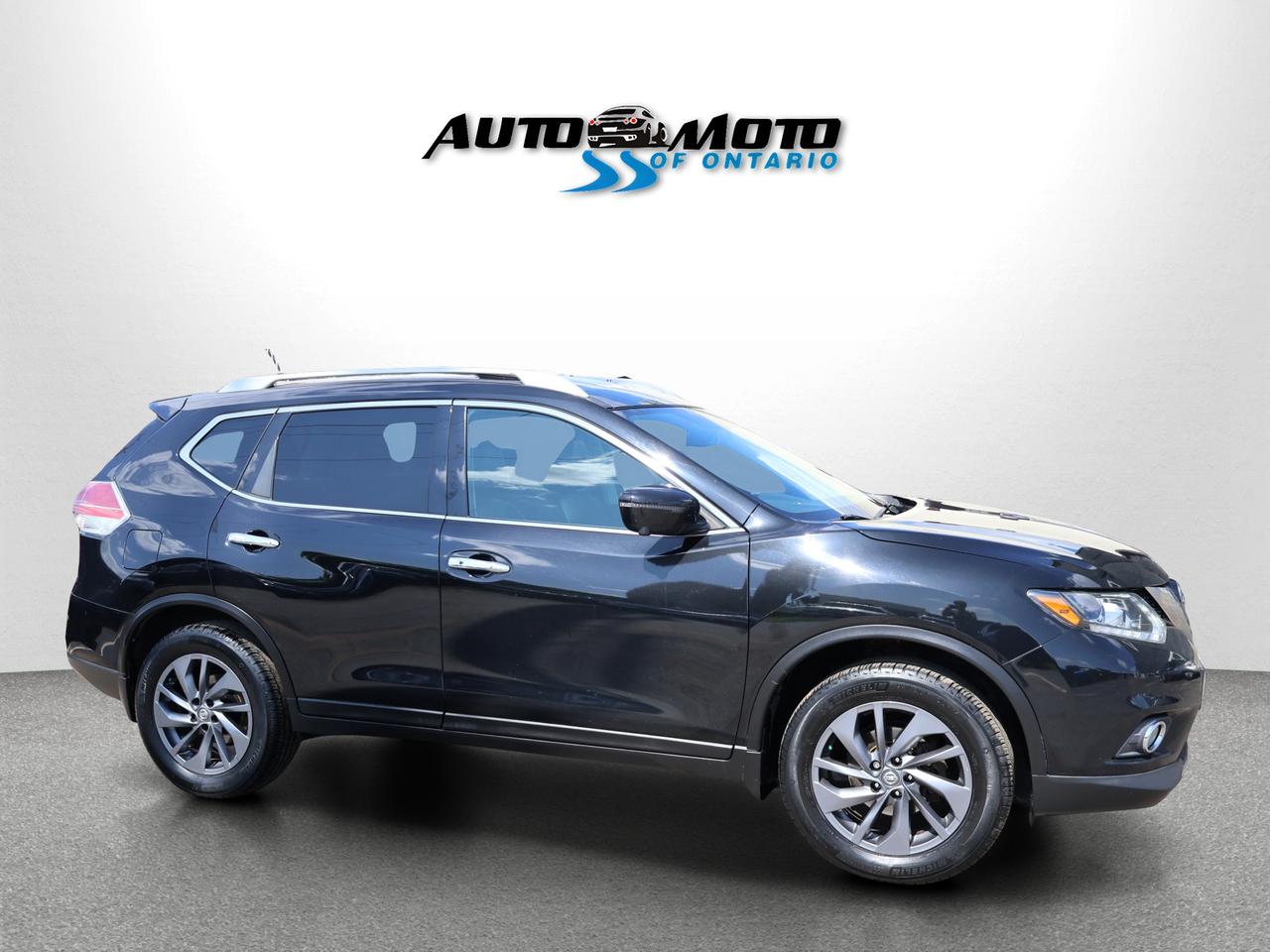 2016 Nissan Rogue SL AWD CERTIFIED *NISSAN MAINTAIN* CAMERA NAV BLUETOOTH LEATHER HEATED SEATS PANO ROOF CRUISE ALLOYS Photo