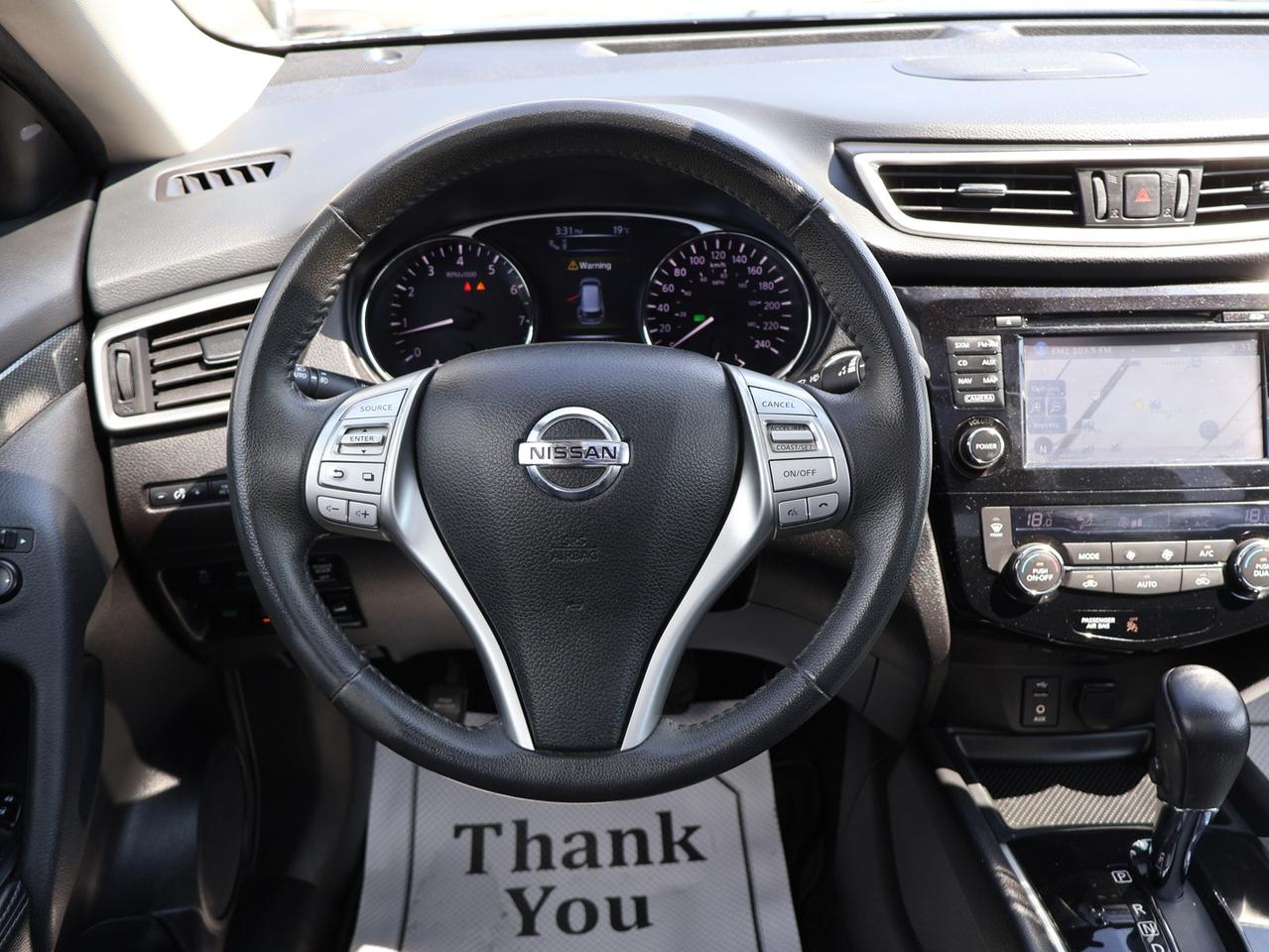 2016 Nissan Rogue SL AWD CERTIFIED *NISSAN MAINTAIN* CAMERA NAV BLUETOOTH LEATHER HEATED SEATS PANO ROOF CRUISE ALLOYS Photo
