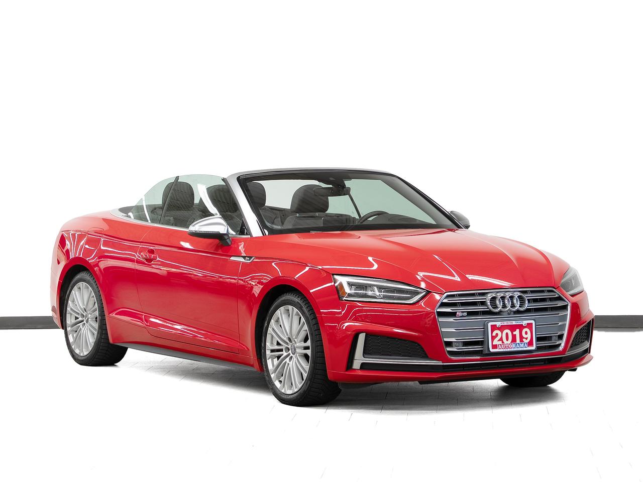 2019 Audi S5 TECHNIK CABRIOLET AWD | Nav | 360 Cam | CarPlay